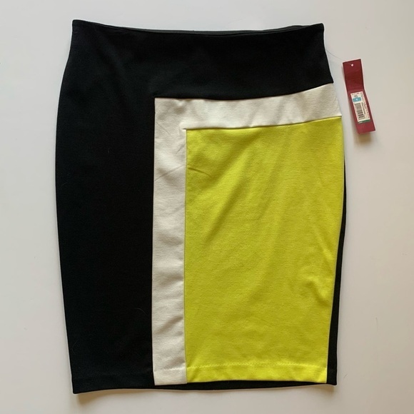 Merona Color Ebony Block Pencil Skirt Size 6 - Picture 5 of 7
